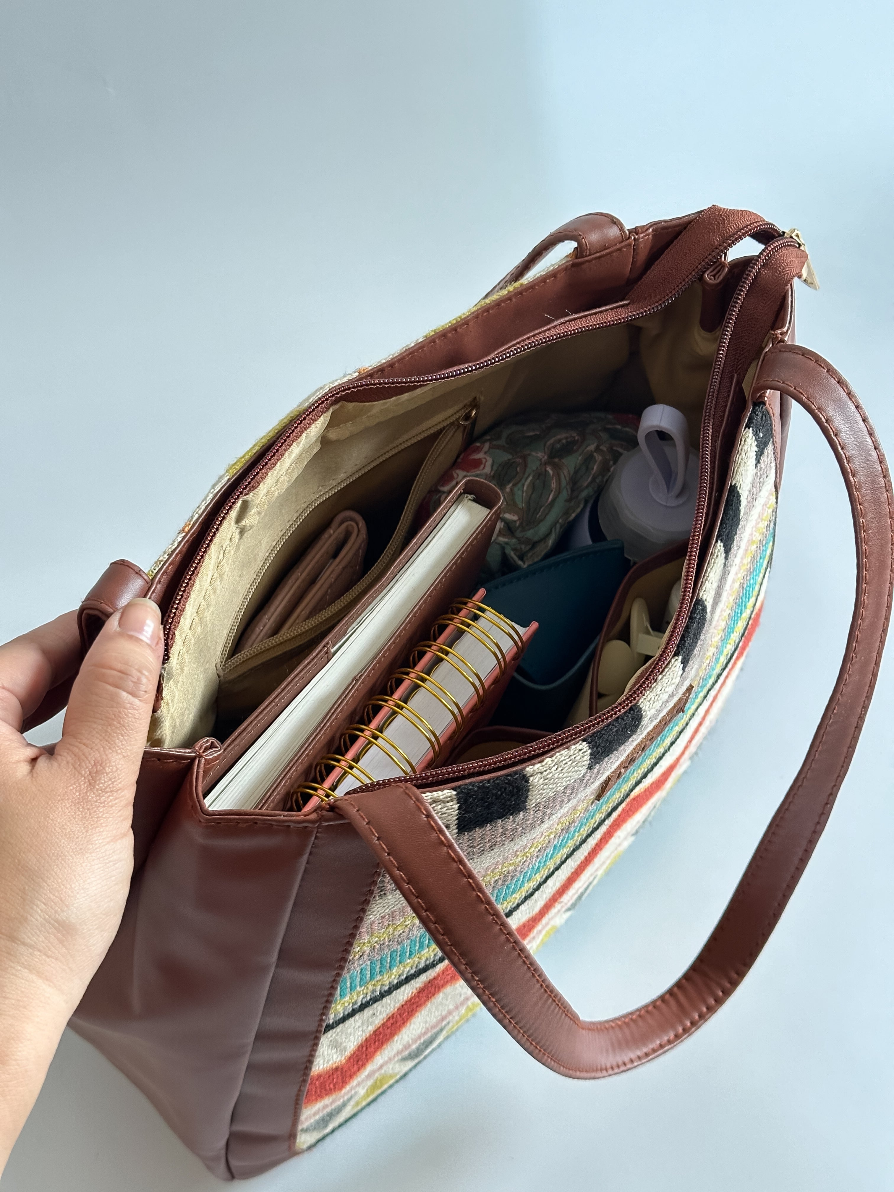 NiceG Yellow Blossom Tote Bags For Women & Girls